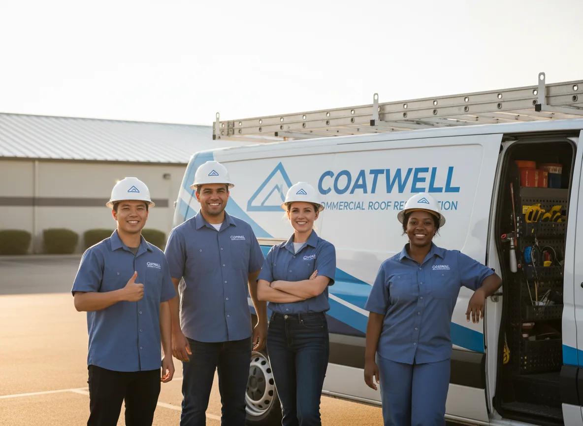 Commercial roof coating company in Norfolk, NY